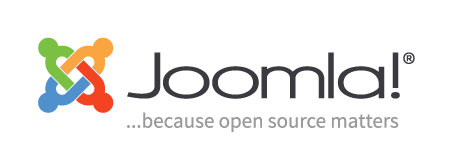 Das Bild zeigt das Joomla-Logo mit dem Slogan: 