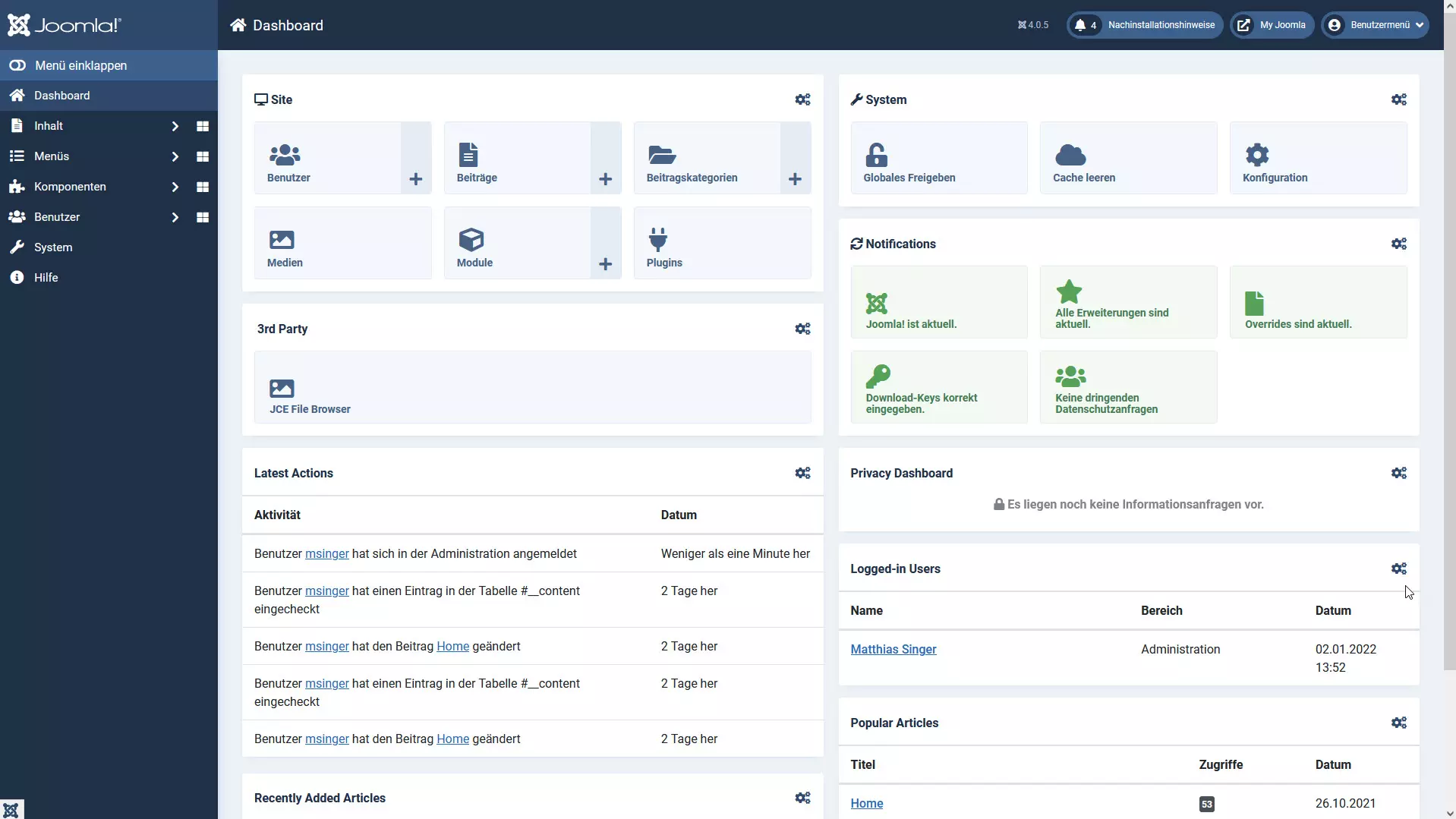 Joomla 4
